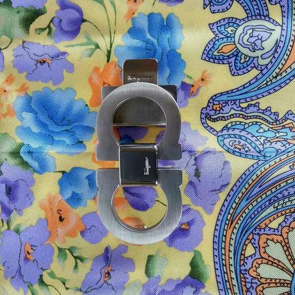 Salvatore Ferragamo Other - Ferragamo Belt Buckle only Silver 1 1/4" Belt fit